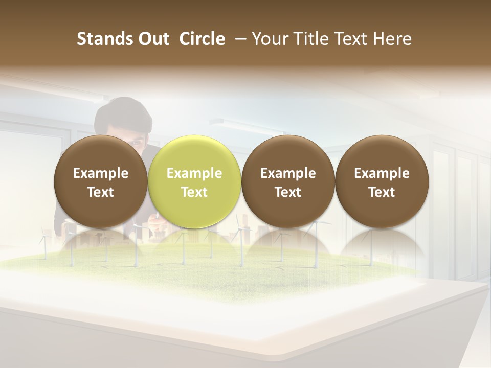 Click Nature Group PowerPoint Template