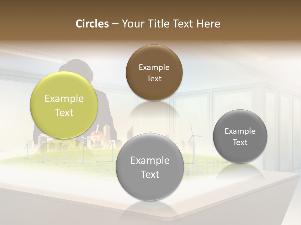 Click Nature Group PowerPoint Template