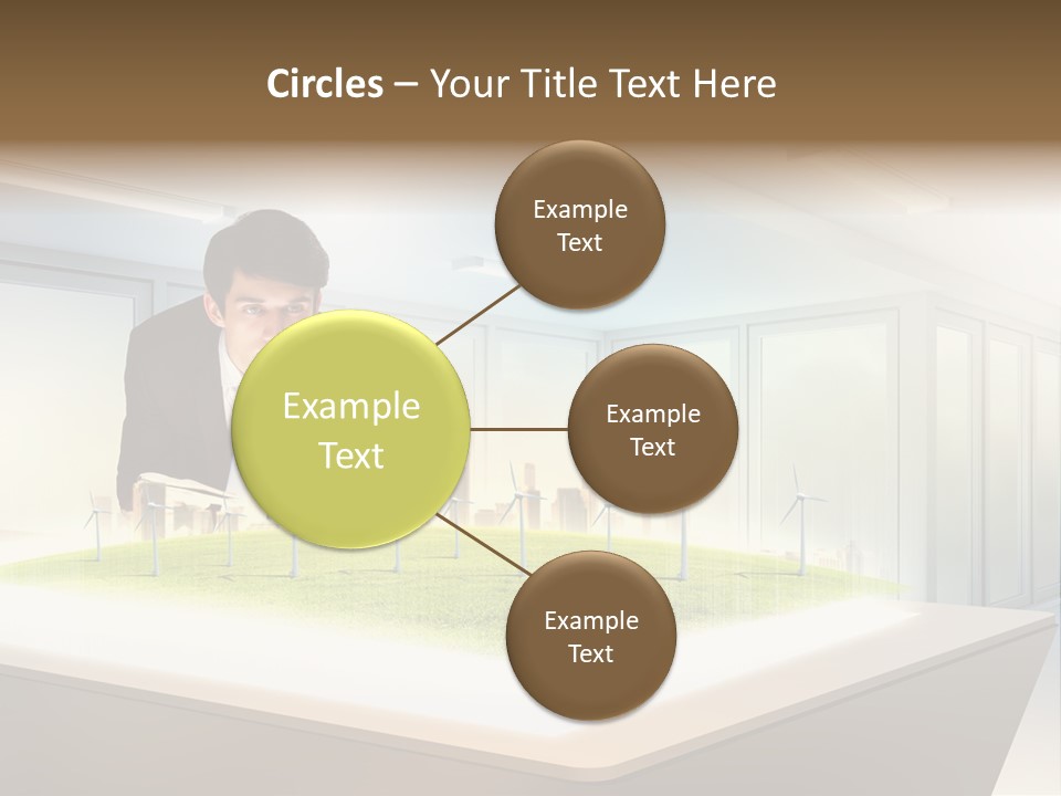 Click Nature Group PowerPoint Template