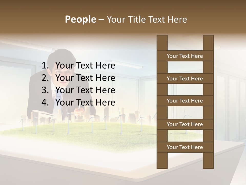 Click Nature Group PowerPoint Template