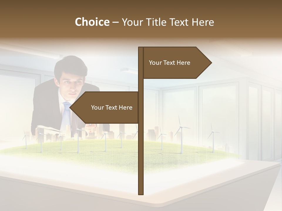 Click Nature Group PowerPoint Template