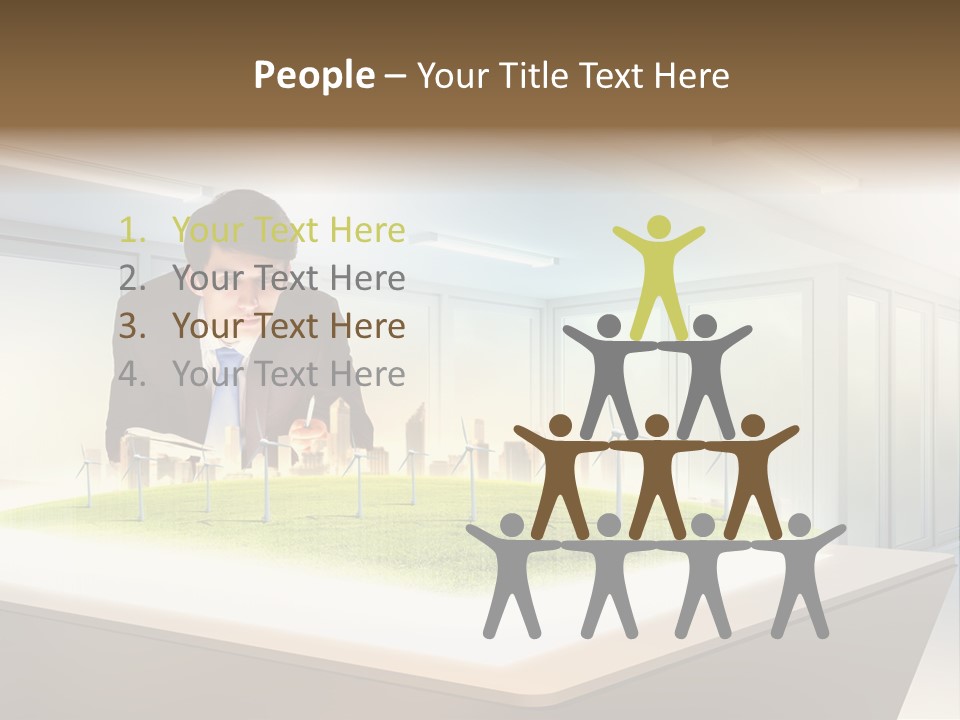 Click Nature Group PowerPoint Template