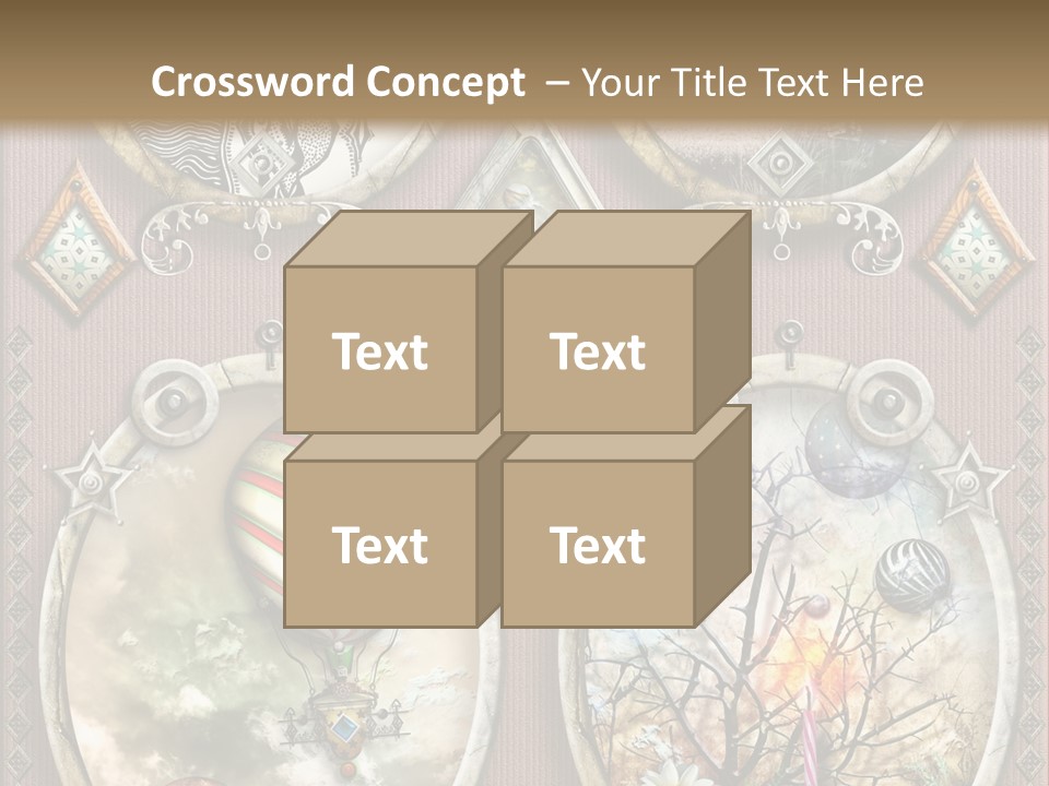 Tale Magic Deserted PowerPoint Template