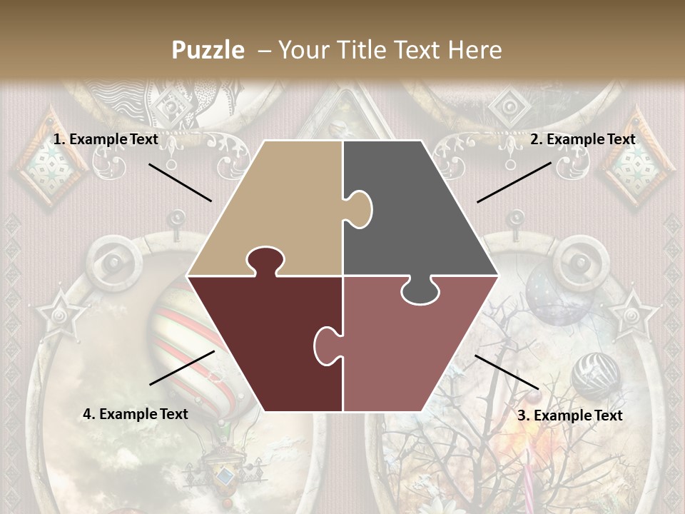 Tale Magic Deserted PowerPoint Template