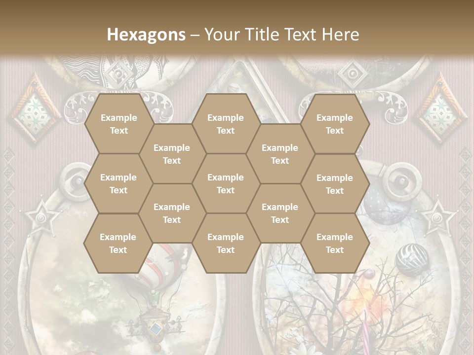 Tale Magic Deserted PowerPoint Template