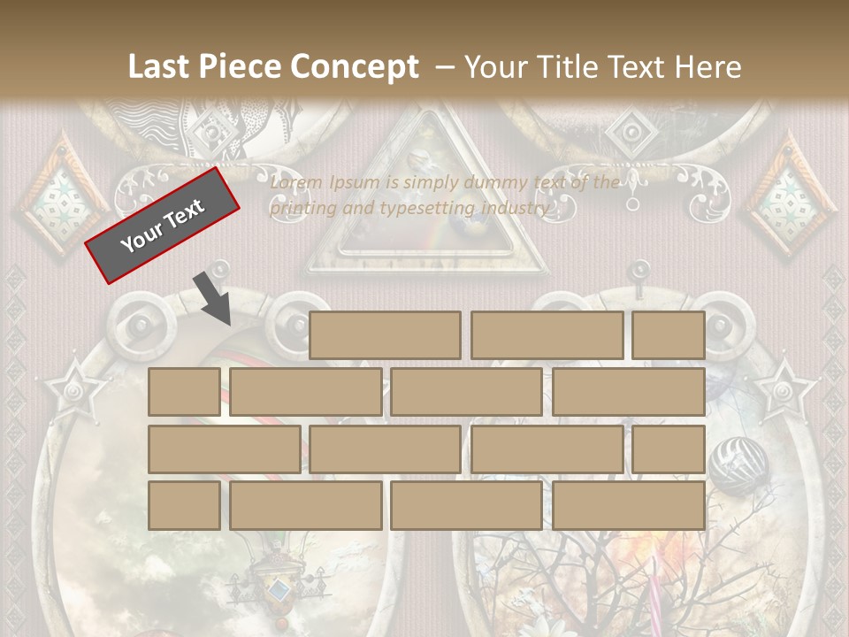 Tale Magic Deserted PowerPoint Template