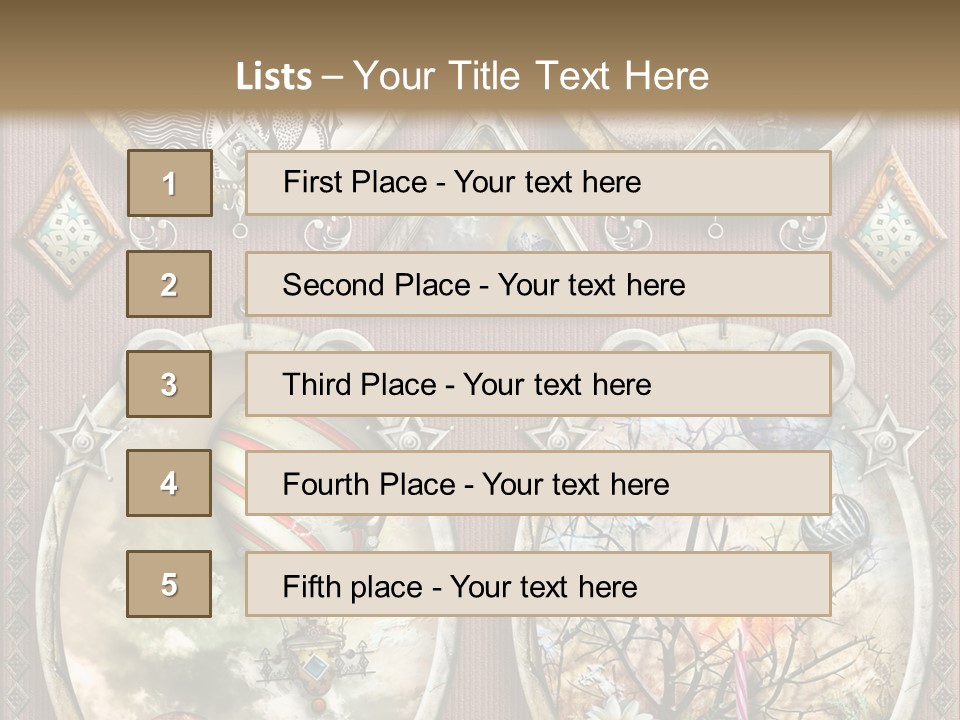 Tale Magic Deserted PowerPoint Template