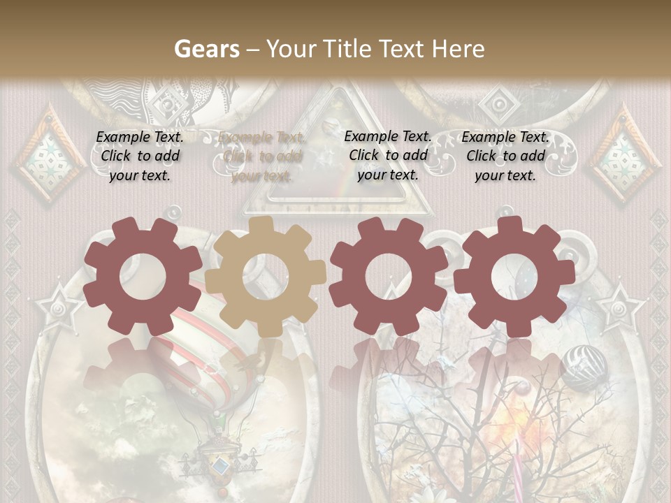 Tale Magic Deserted PowerPoint Template