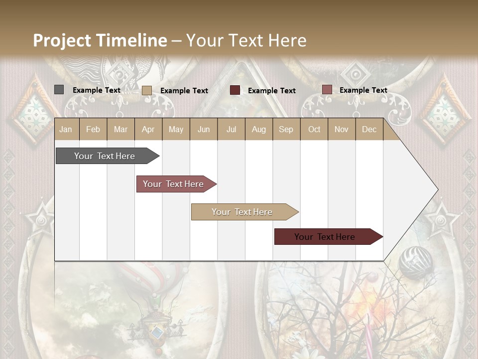 Tale Magic Deserted PowerPoint Template