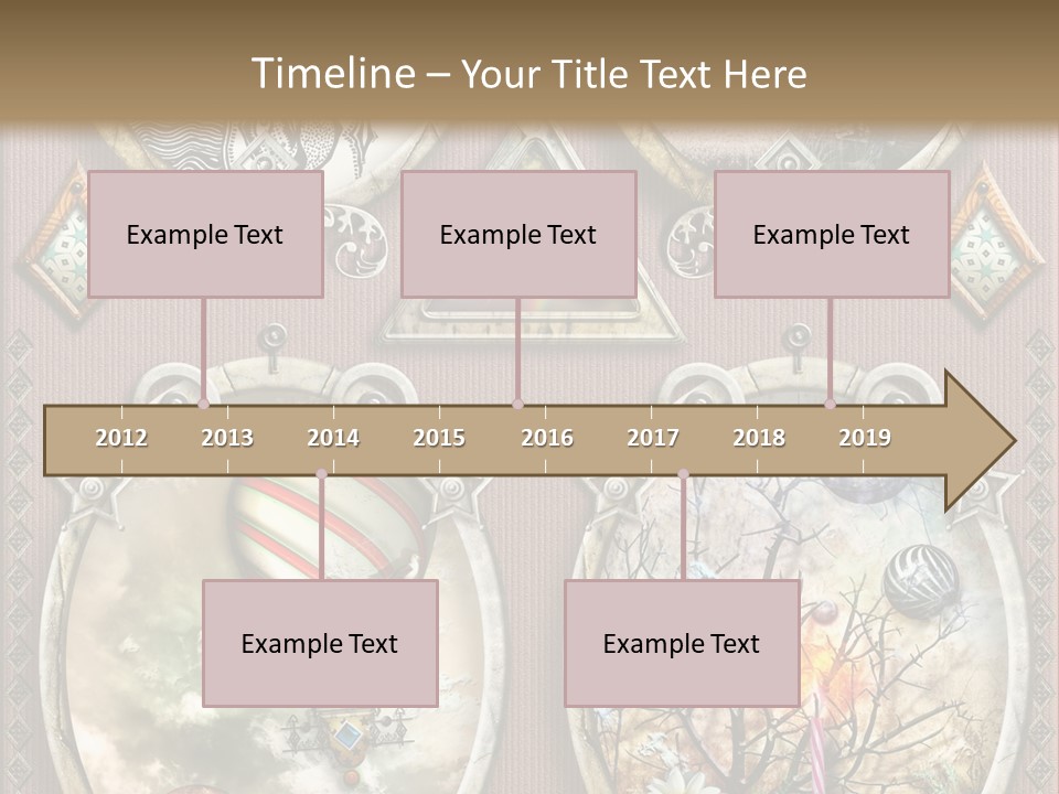 Tale Magic Deserted PowerPoint Template