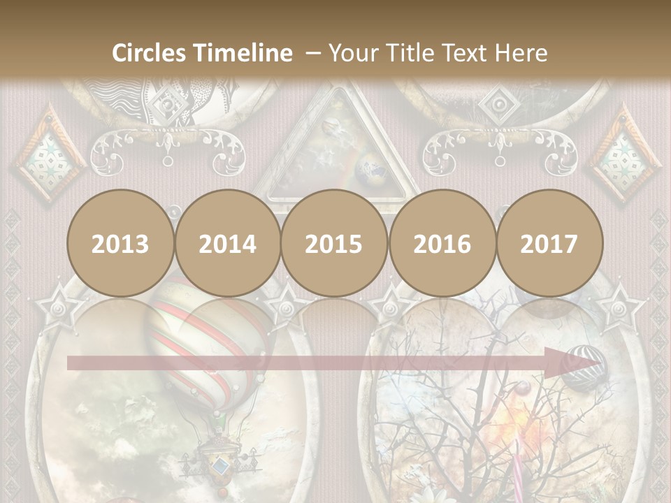 Tale Magic Deserted PowerPoint Template