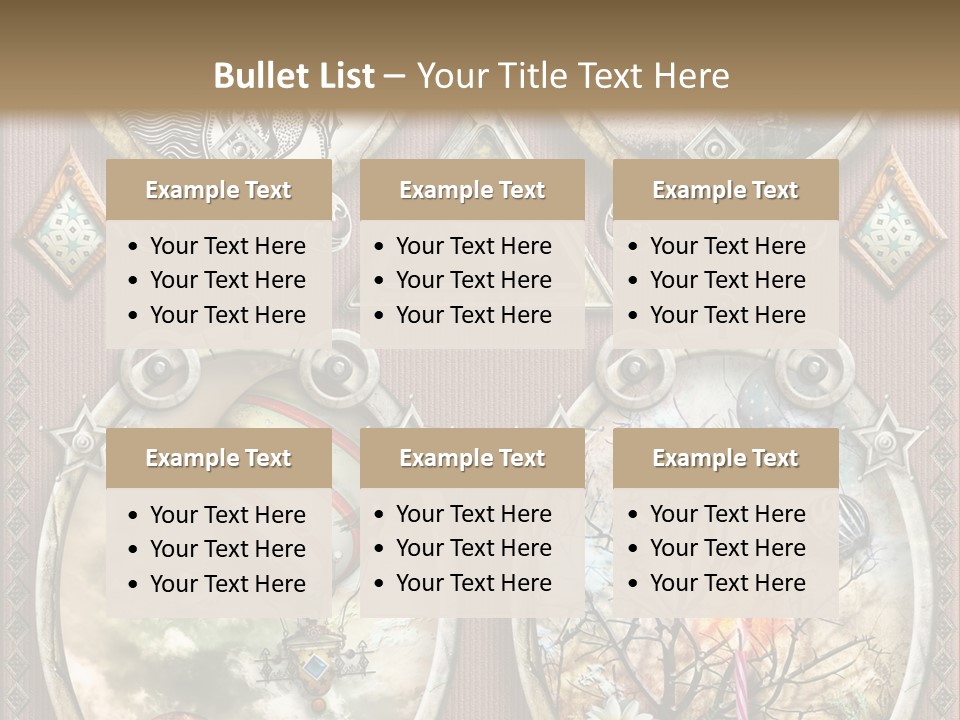 Tale Magic Deserted PowerPoint Template