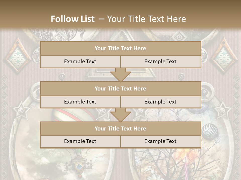 Tale Magic Deserted PowerPoint Template