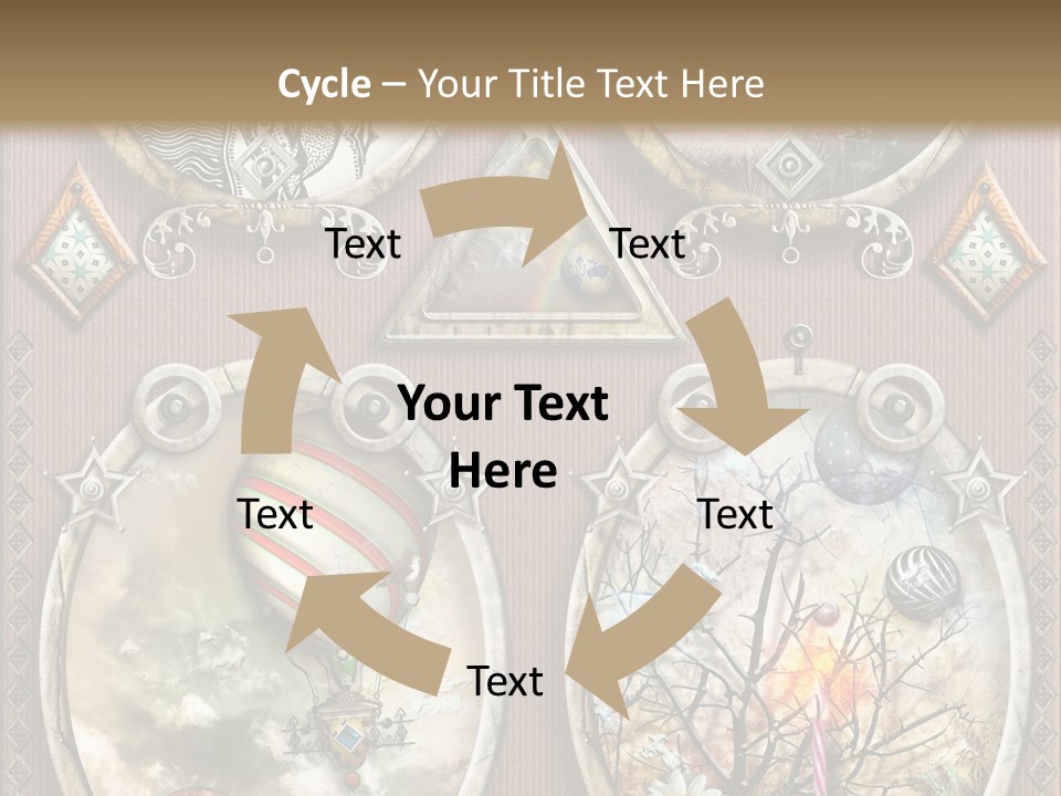 Tale Magic Deserted PowerPoint Template