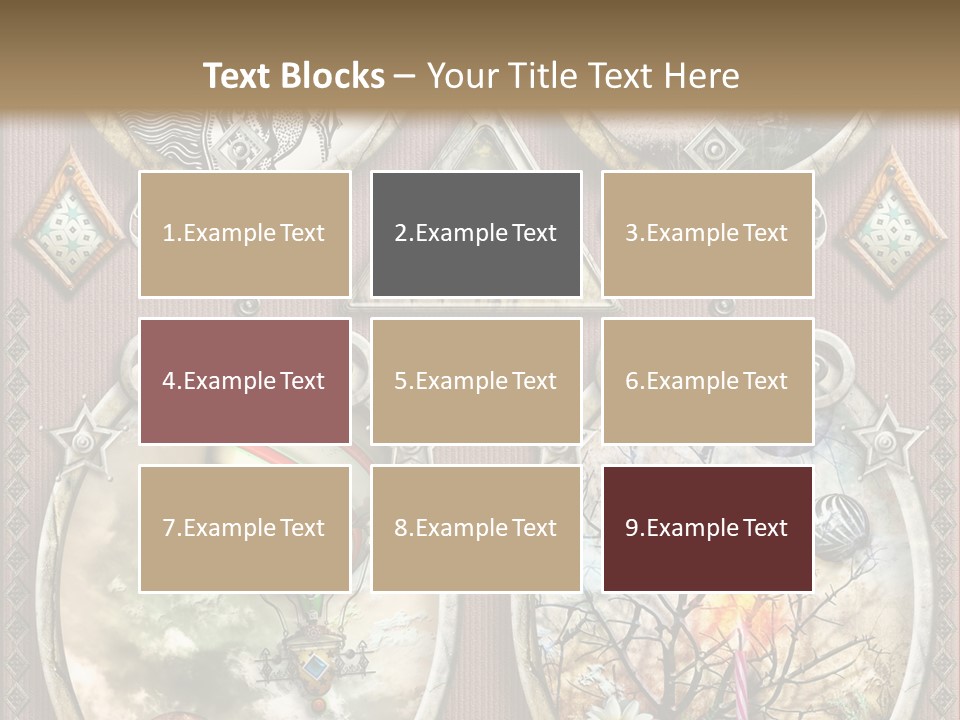 Tale Magic Deserted PowerPoint Template