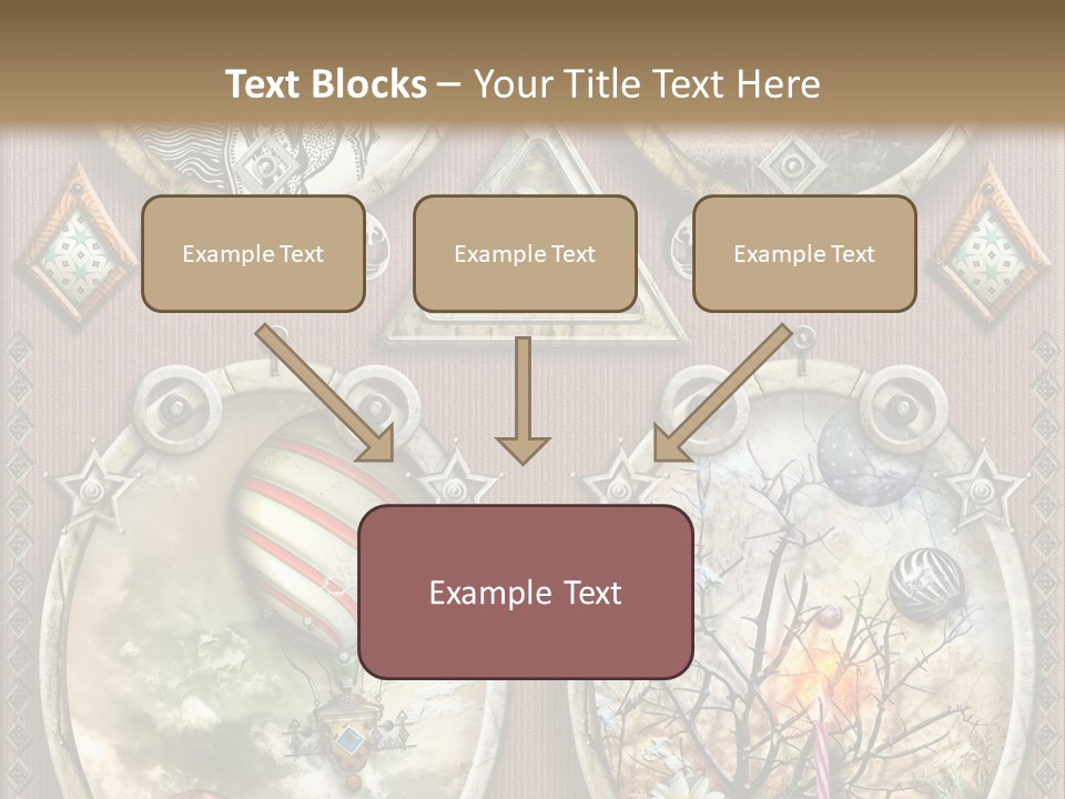 Tale Magic Deserted PowerPoint Template