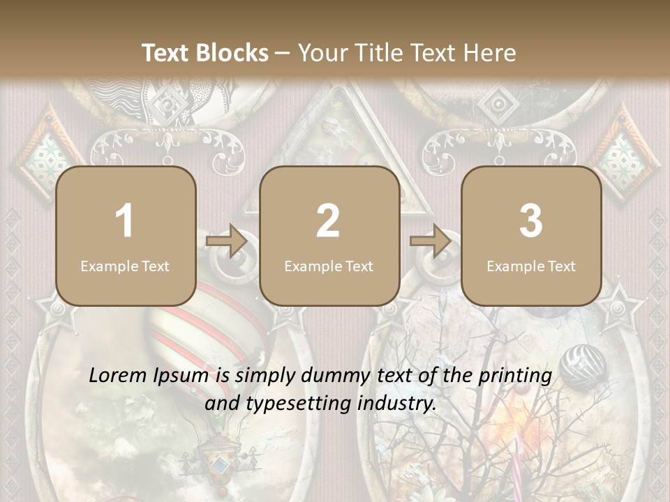 Tale Magic Deserted PowerPoint Template