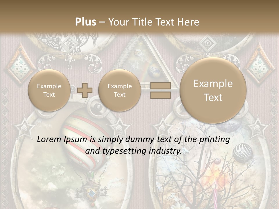Tale Magic Deserted PowerPoint Template