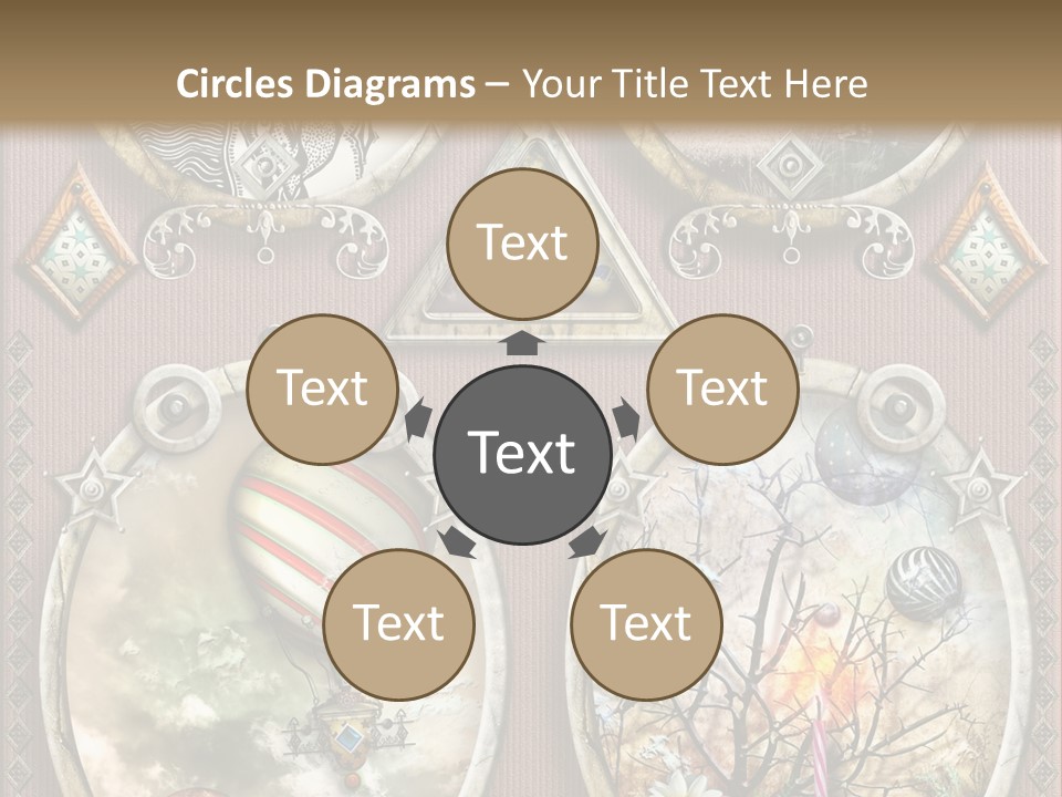 Tale Magic Deserted PowerPoint Template