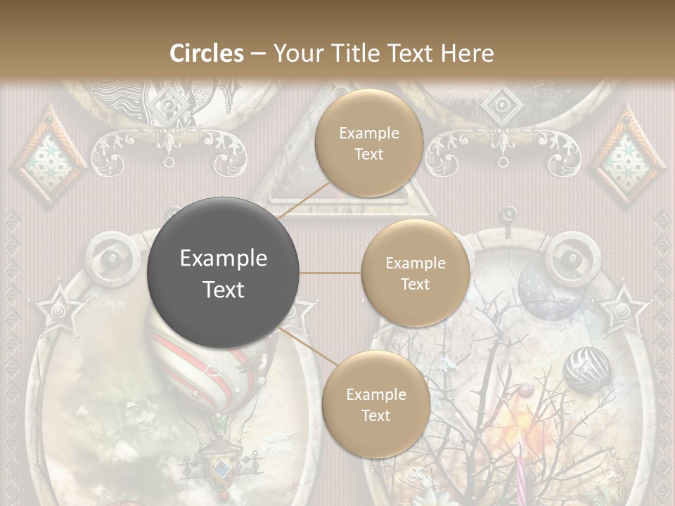 Tale Magic Deserted PowerPoint Template