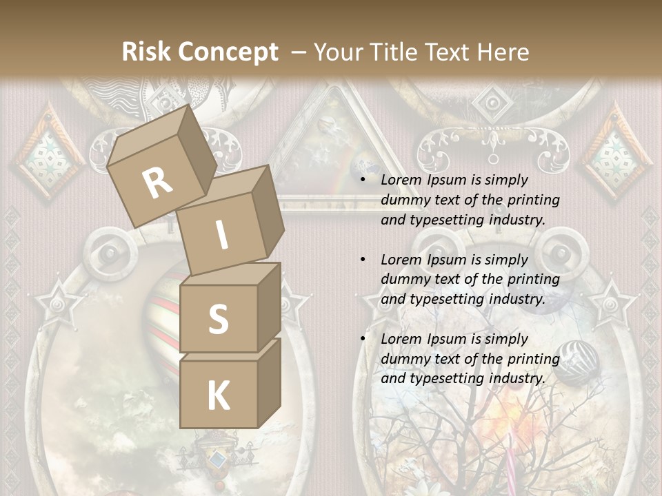 Tale Magic Deserted PowerPoint Template