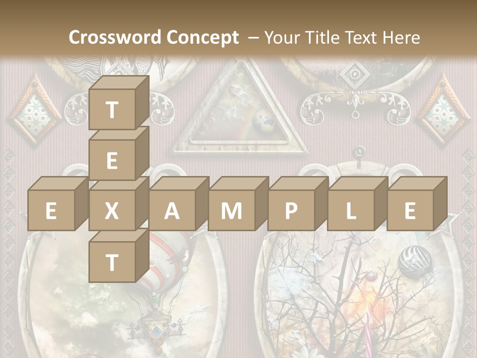 Tale Magic Deserted PowerPoint Template
