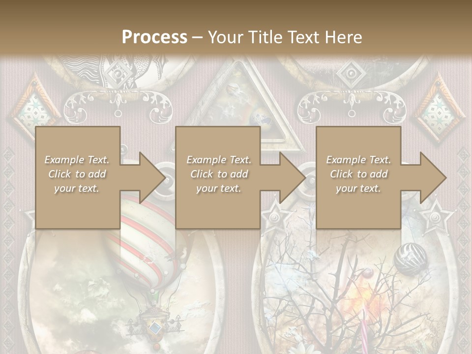 Tale Magic Deserted PowerPoint Template