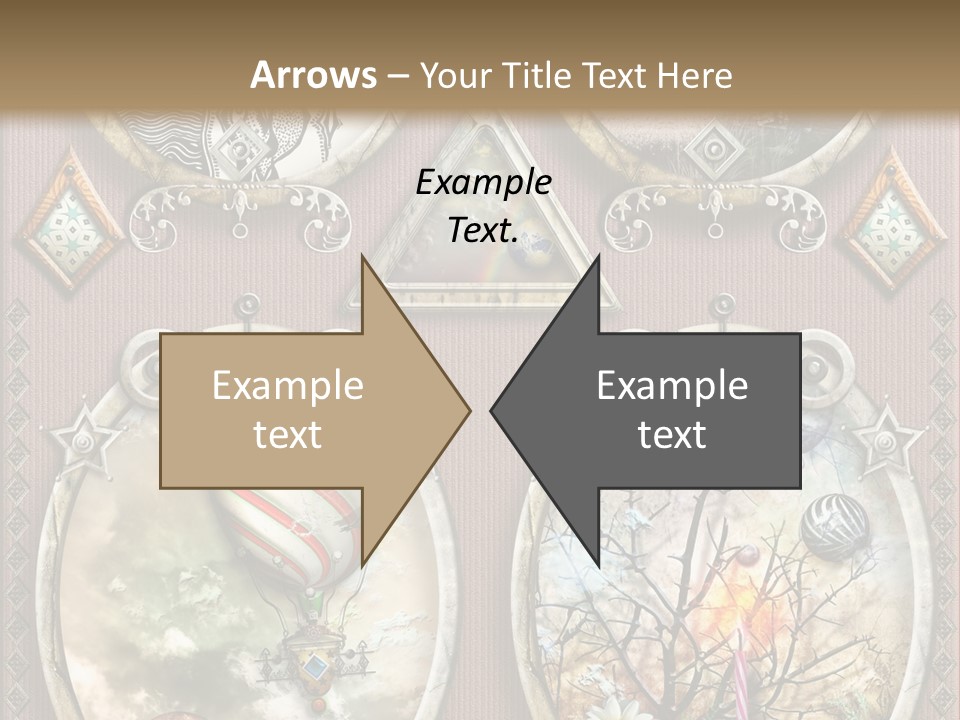 Tale Magic Deserted PowerPoint Template