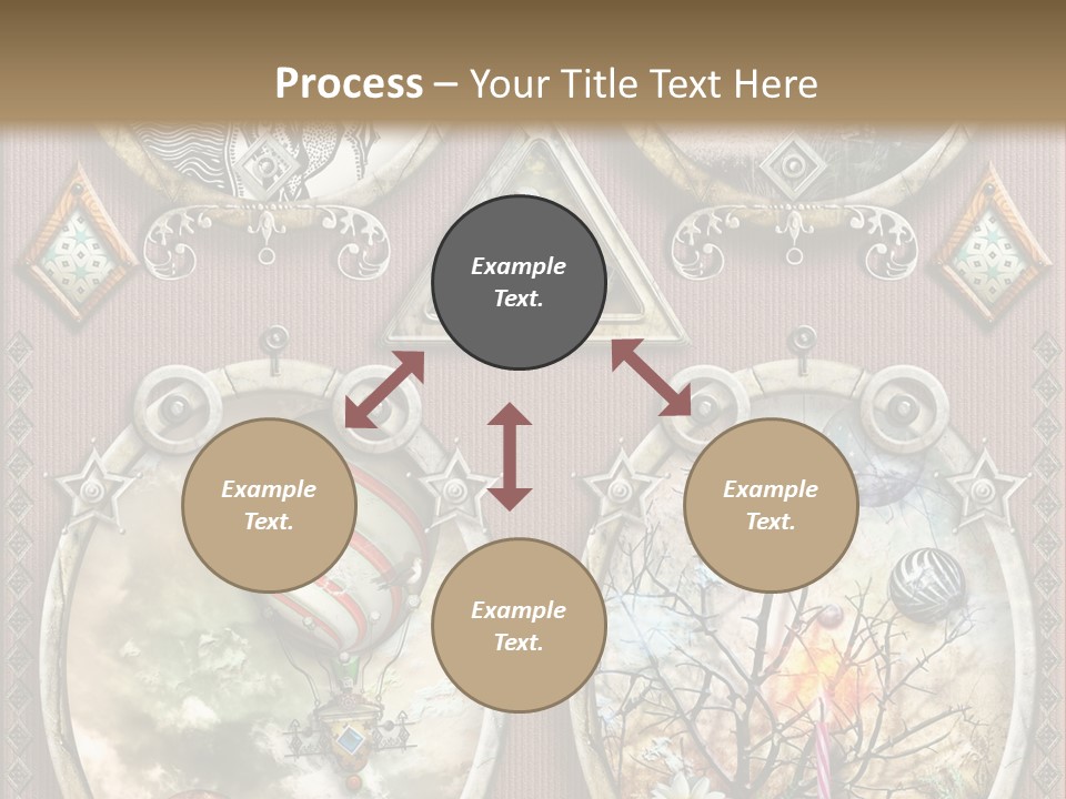 Tale Magic Deserted PowerPoint Template