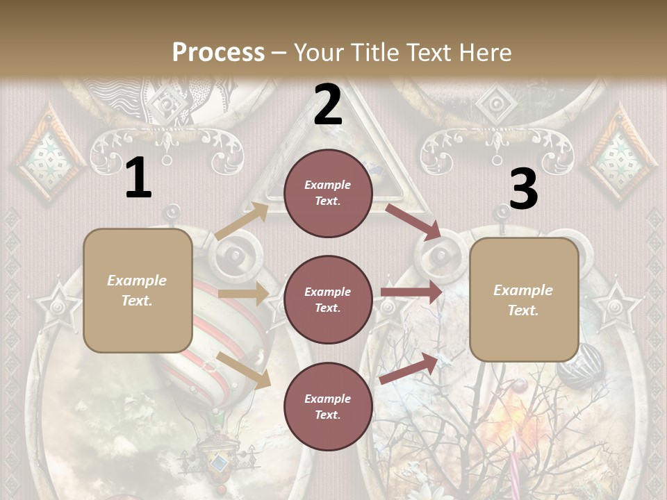 Tale Magic Deserted PowerPoint Template