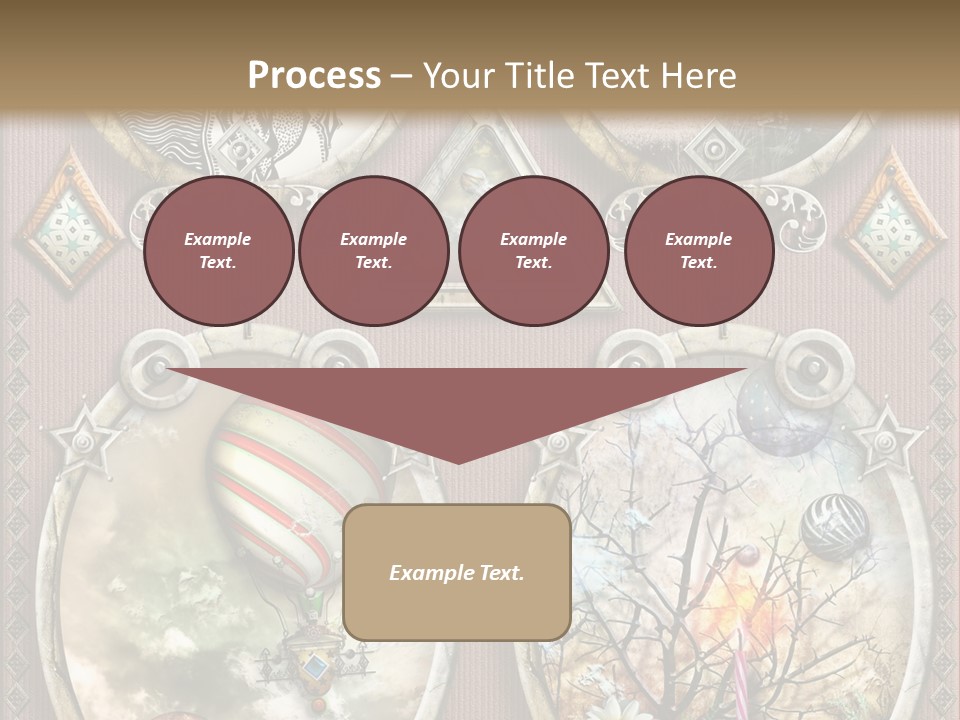 Tale Magic Deserted PowerPoint Template