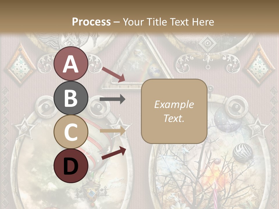 Tale Magic Deserted PowerPoint Template