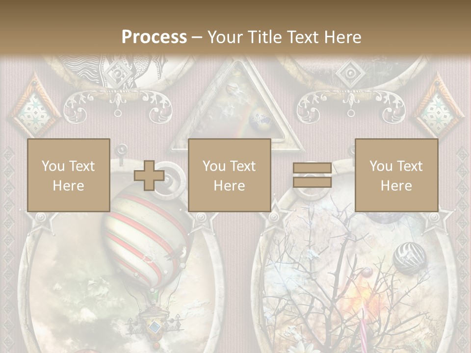 Tale Magic Deserted PowerPoint Template