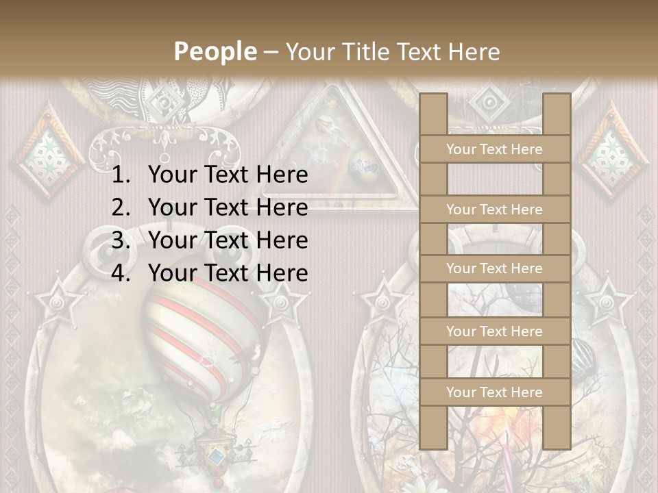 Tale Magic Deserted PowerPoint Template