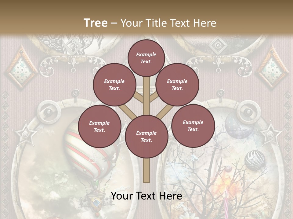 Tale Magic Deserted PowerPoint Template