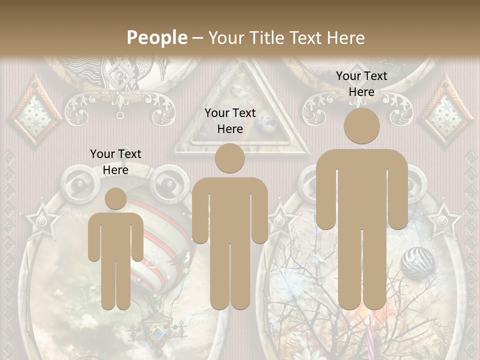 Tale Magic Deserted PowerPoint Template