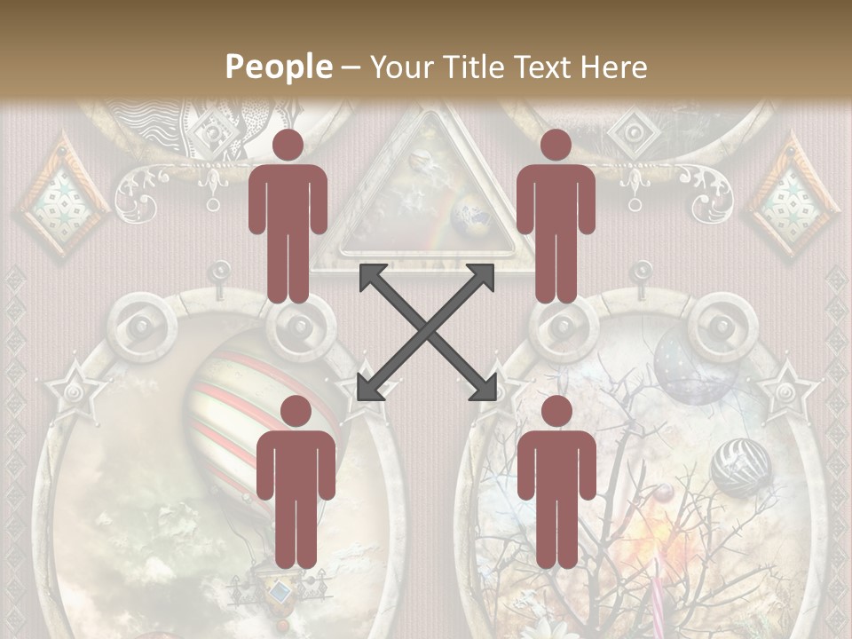 Tale Magic Deserted PowerPoint Template