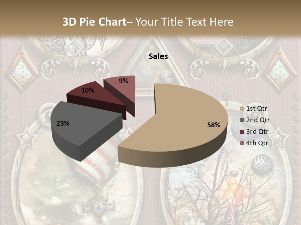 Tale Magic Deserted PowerPoint Template