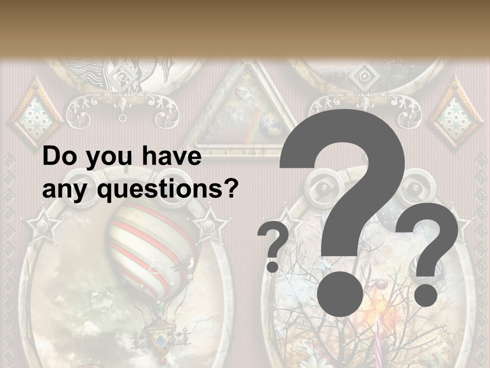 Tale Magic Deserted PowerPoint Template