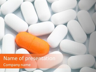 Pharmaceutical Therapy White PowerPoint Template