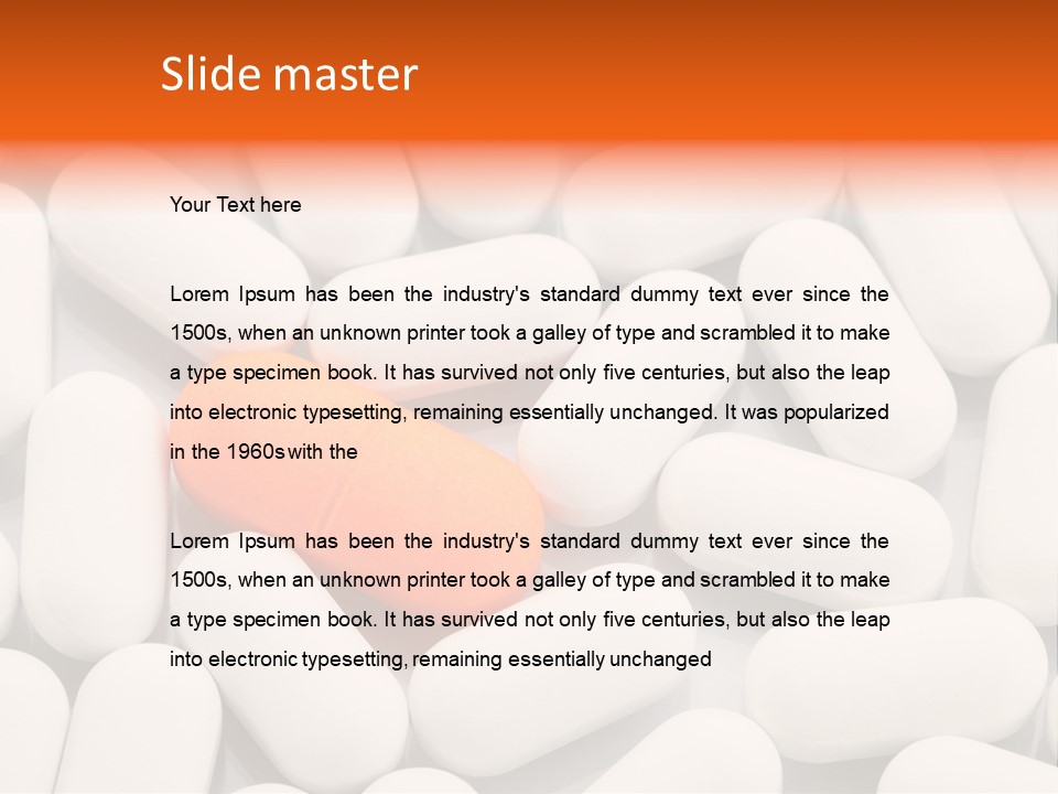 Pharmaceutical Therapy White PowerPoint Template