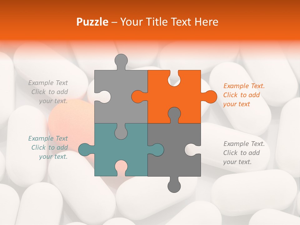 Pharmaceutical Therapy White PowerPoint Template