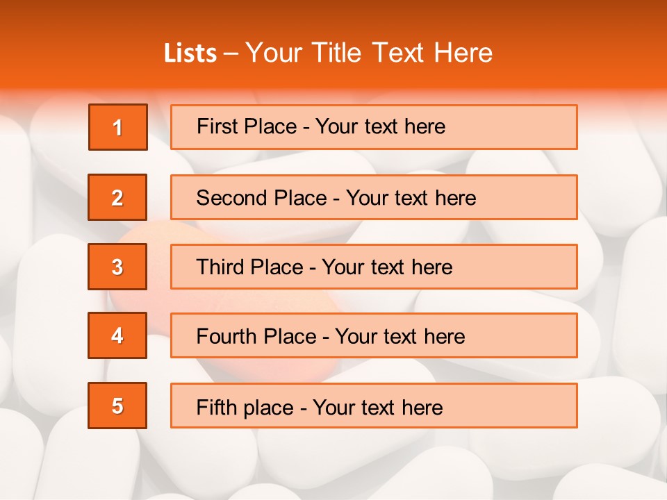 Pharmaceutical Therapy White PowerPoint Template