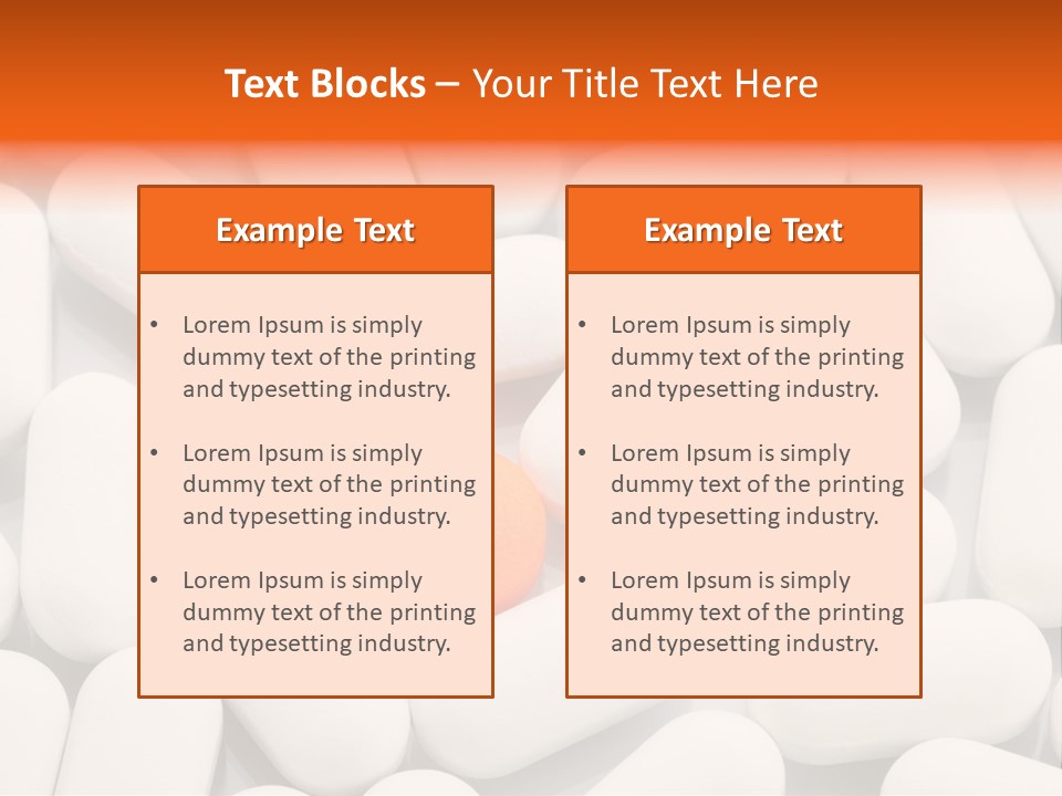 Pharmaceutical Therapy White PowerPoint Template