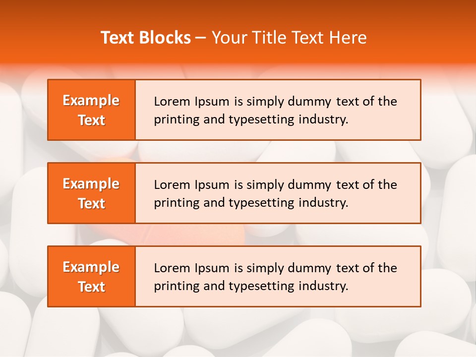 Pharmaceutical Therapy White PowerPoint Template