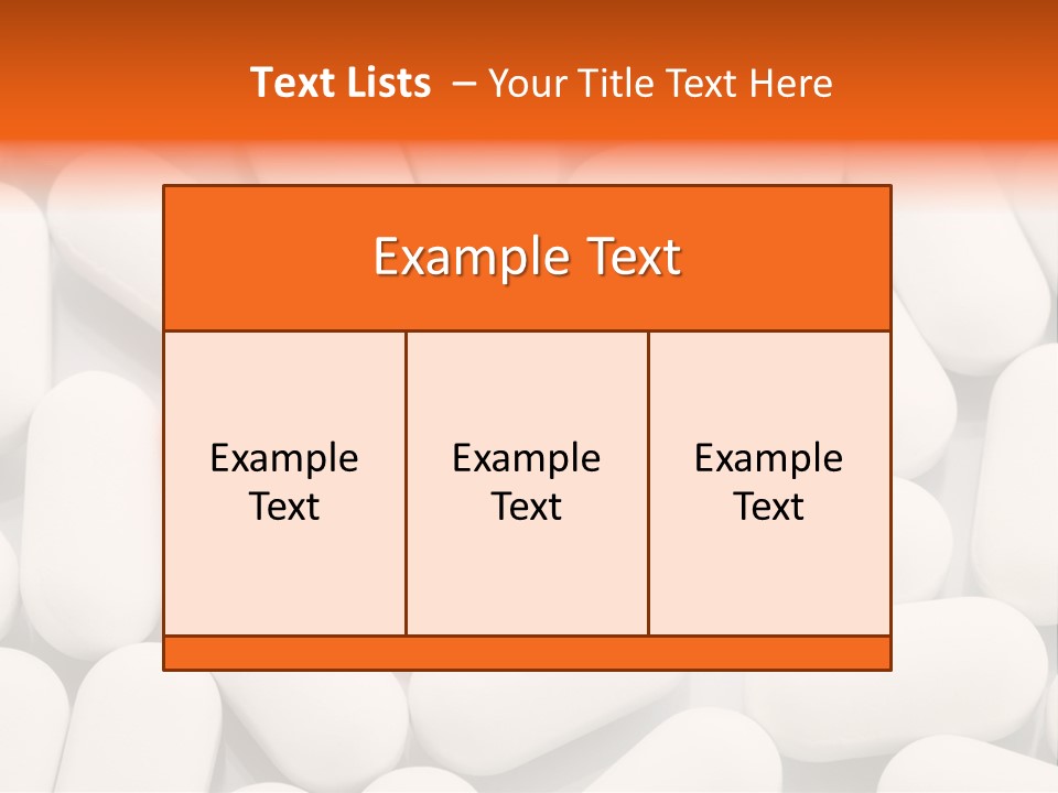 Pharmaceutical Therapy White PowerPoint Template