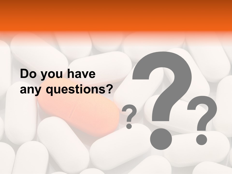 Pharmaceutical Therapy White PowerPoint Template