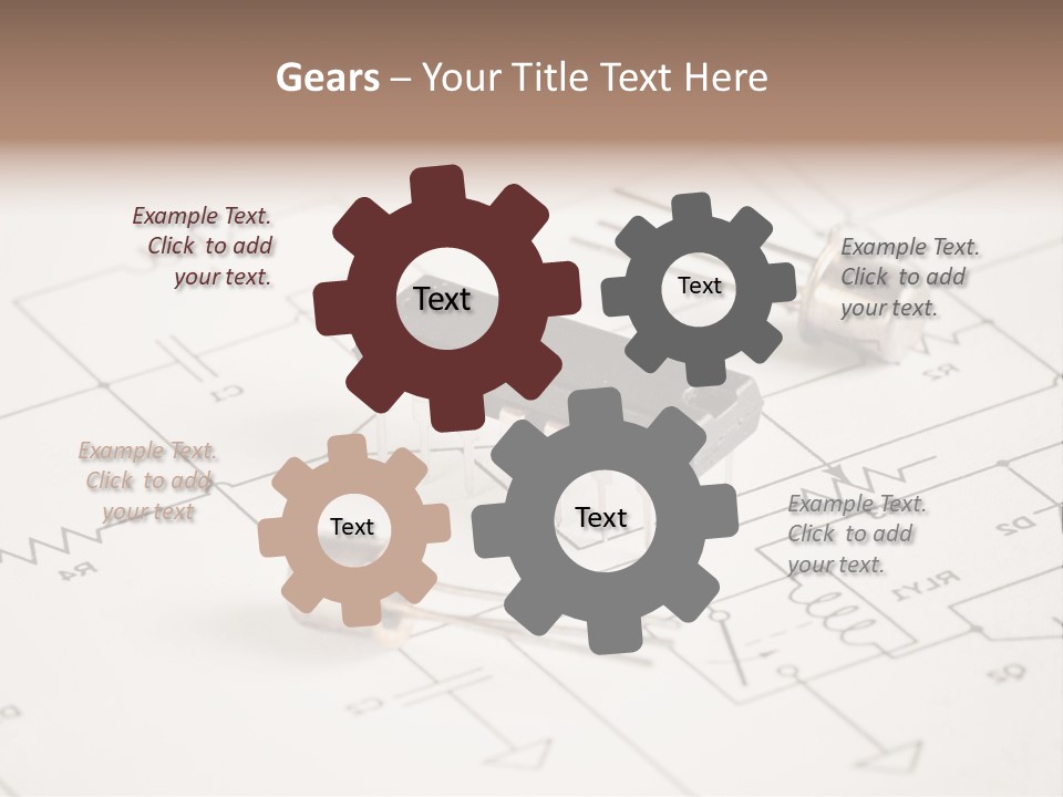Microchip Electronic Project PowerPoint Template