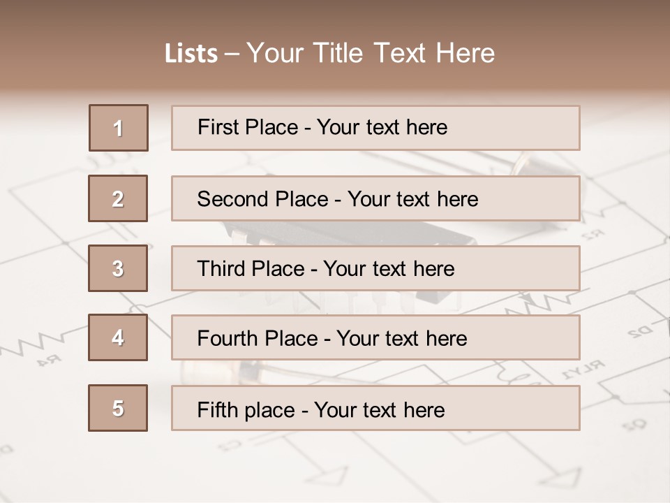 Microchip Electronic Project PowerPoint Template