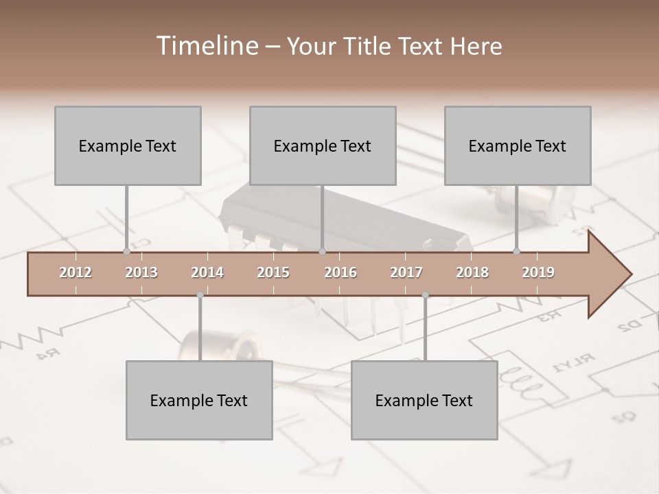 Microchip Electronic Project PowerPoint Template